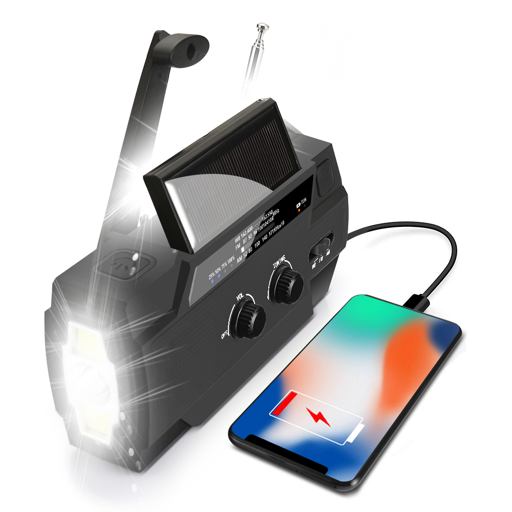 MD-090p Emergency Crank Weather Radio