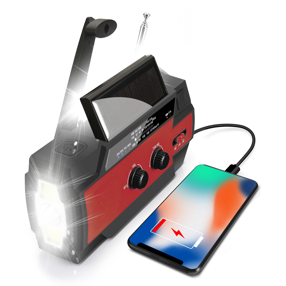 MD-090p Emergency Crank Weather Radio