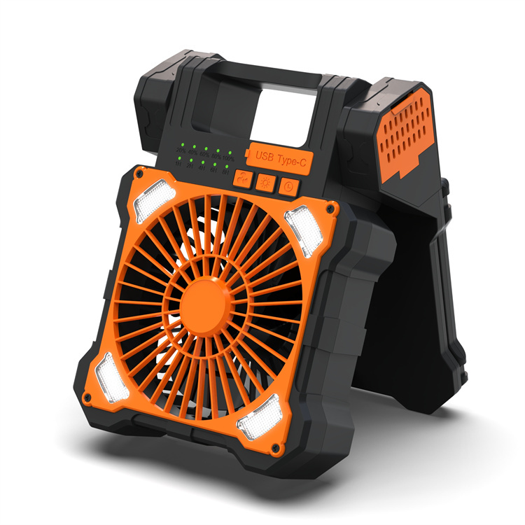 BALACN F904 Dual Solar Panel Removeable Fan