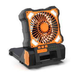 BALACN F904 Dual Solar Panel Removeable Fan