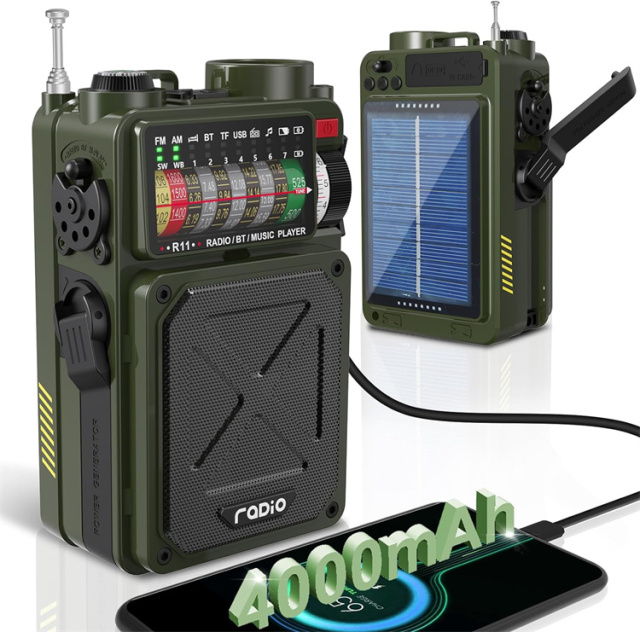 MD-R11 Emergency Crank Radio