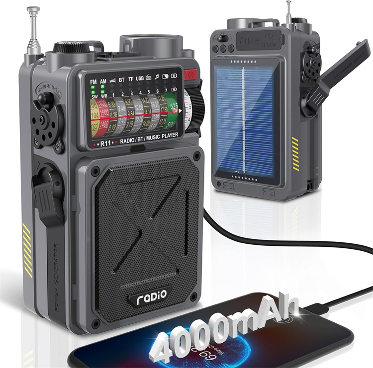 MD-R11 Emergency Crank Radio