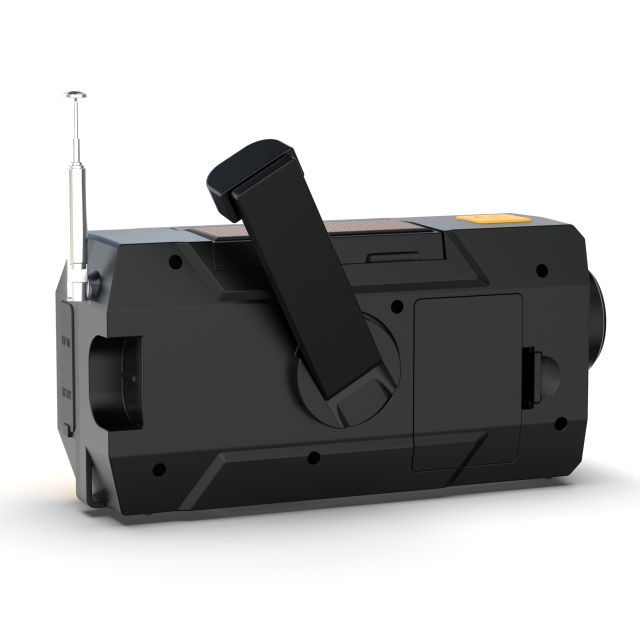 MD-090S ソーラーハンドクランク緊急ラジオ