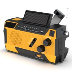 MD-090S ソーラーハンドクランク緊急ラジオ