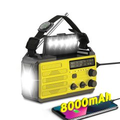 MD-091 Solar Hand Crank Emergency Radio