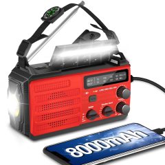 MD-091 Solar Hand Crank Emergency Radio