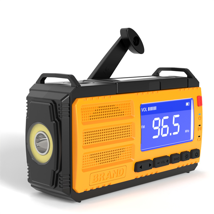MD-091P Portable Hand Crank Solar Radio