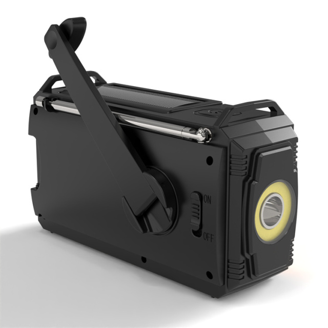 MD-091P Portable Hand Crank Solar Radio