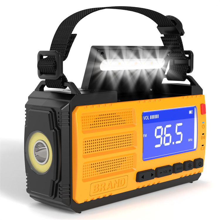 MD-091P Portable Hand Crank Solar Radio