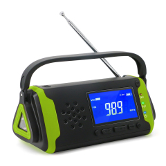 MD-097 Portable Hand Crank Solar Radio