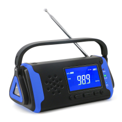 MD-097 Portable Hand Crank Solar Radio