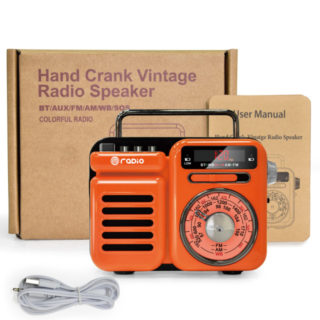 MD-096 Solar Hand Crank Emergency Radio