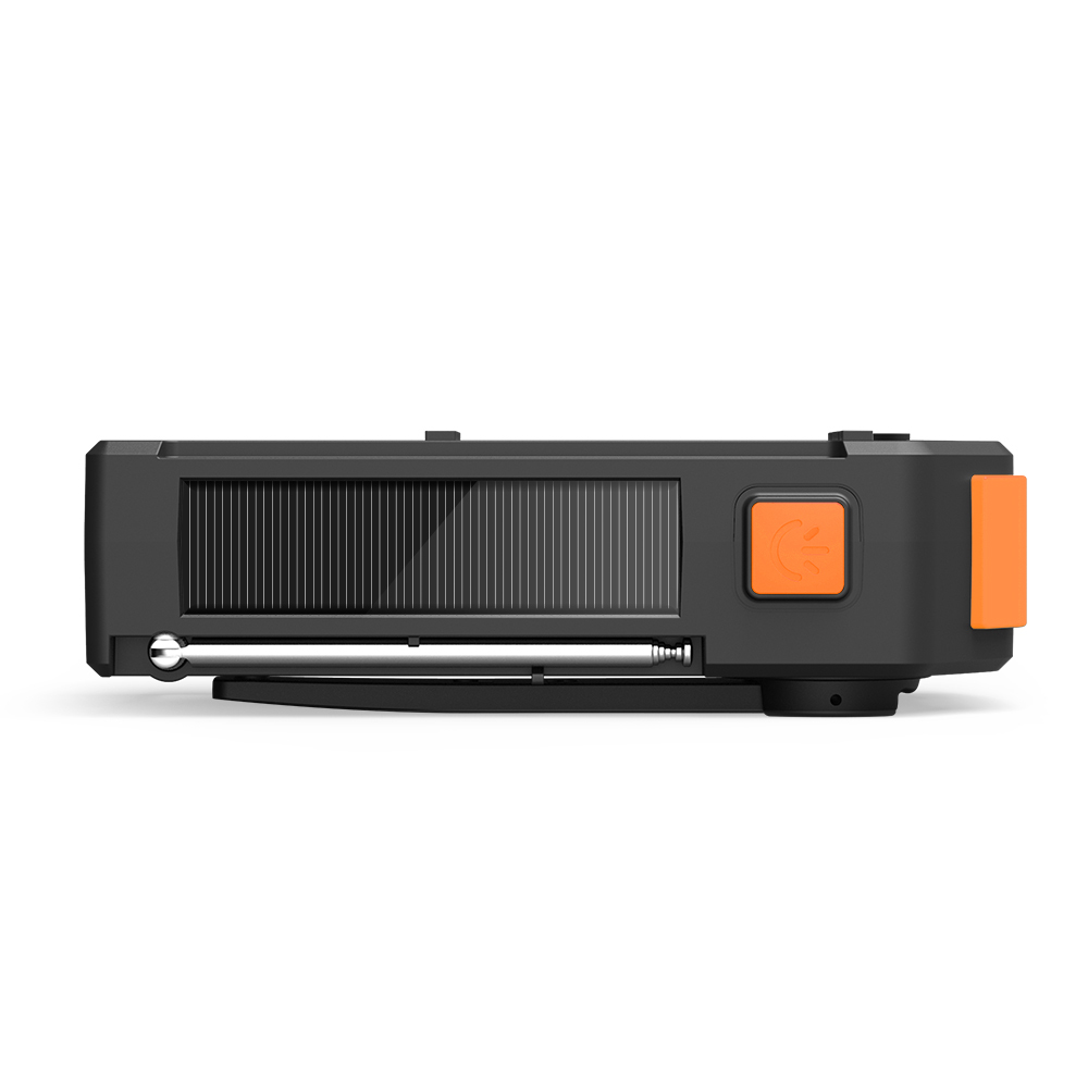 MD-092P 2000mAh Solar Hand-Crank Emergency Weather Radio