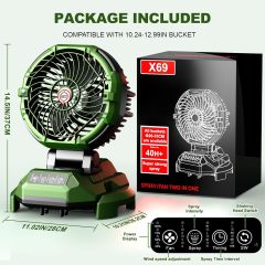 BALACN-X69 Outdoor Misting Fan