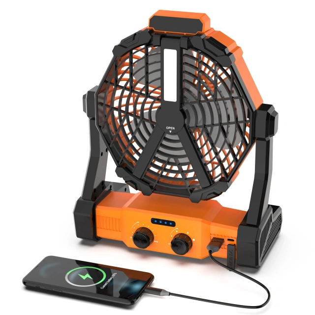 BALACN F900 Camping Fan (Campfire Edition)