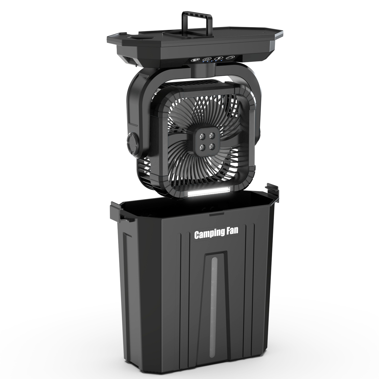 BALACN  F912 12L Bucket Portable Misting Fans