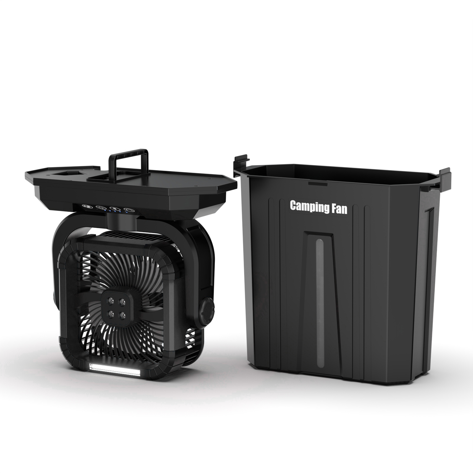 BALACN  F912 12L Bucket Portable Misting Fans