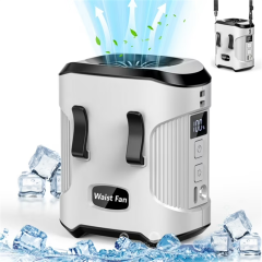 BALACN BL-225 Portable Camping Battery Powered Waist Clip Fan with Flashlight