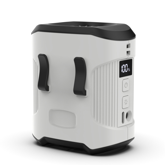 BALACN BL-225 Portable Camping Battery Powered Waist Clip Fan with Flashlight