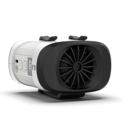 BALACN BL-225 Portable Camping Battery Powered Waist Clip Fan with Flashlight