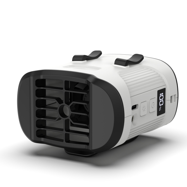 BALACN BL-225 Portable Camping Battery Powered Waist Clip Fan with Flashlight