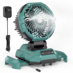 BALACN  BL-X69 Portable Misting Fan Rechargeable Battery Powered Oscillating Cooling Outdoor Camping Fans
