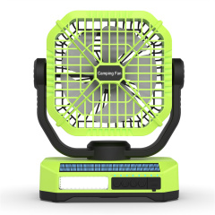 BALACN BL-F910B Solar Electric Fan with Solar Panel Large Capacity Mobile Rechargeable Table Solar Floor Fan