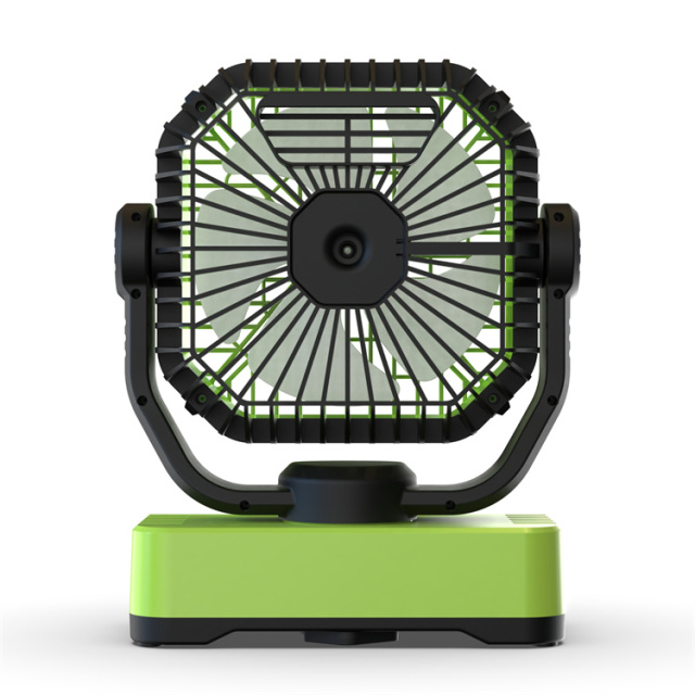 BALACN BL-F910B Solar Electric Fan with Solar Panel Large Capacity Mobile Rechargeable Table Solar Floor Fan