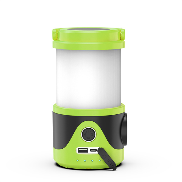 BALACN BL-C803 Portable LED Camping Lantern Rechargeable 10000mAh Battery Powered Tent Lights (Green)