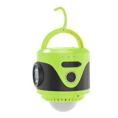 BALACN BL-C803 Portable LED Camping Lantern Rechargeable 10000mAh Battery Powered Tent Lights (Green)