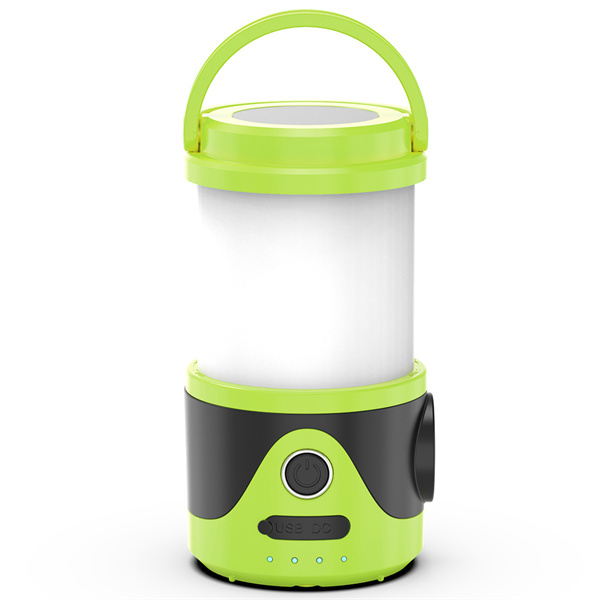 BALACN BL-C803 Portable LED Camping Lantern Rechargeable 10000mAh Battery Powered Tent Lights (Green)