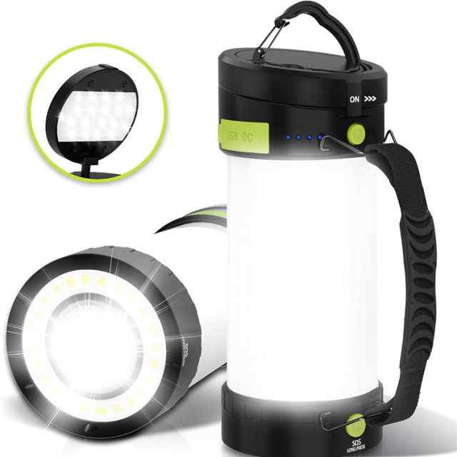 BALACN BL-C800 Portable LED Camping Lantern Rechargeable 4000mAh Battery Powered Lanterns （Green）