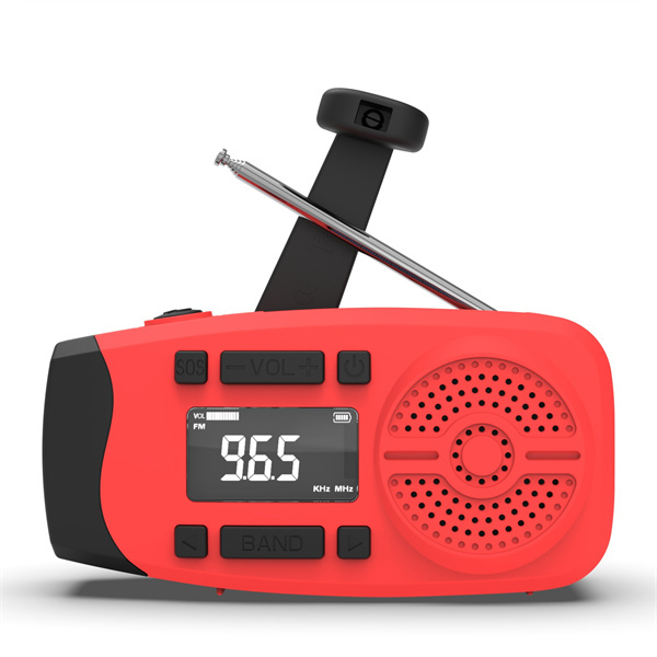 MD-086P Rechargeable Emergency Solar Radio