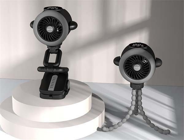 BALACN  BL-BF01P Portable Stroller Fan 5000mAh Battery Operated Fan Flexible Tripod Baby Car Seat Fans