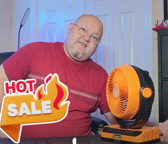 BALACN F906 Portable Camping Fan - Matthew Melton Custom Edition