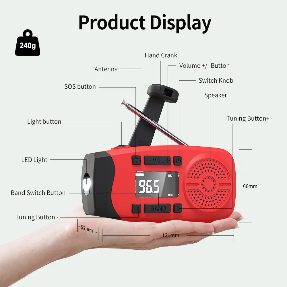 086P emergency radio