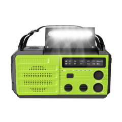 MD-091P Portable Hand Crank Solar Radio