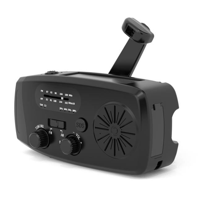 MD-087P 4000mAh Hand Crank Emergency Radio