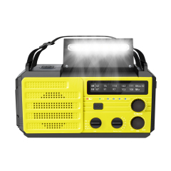 MD-091P Portable Hand Crank Solar Radio