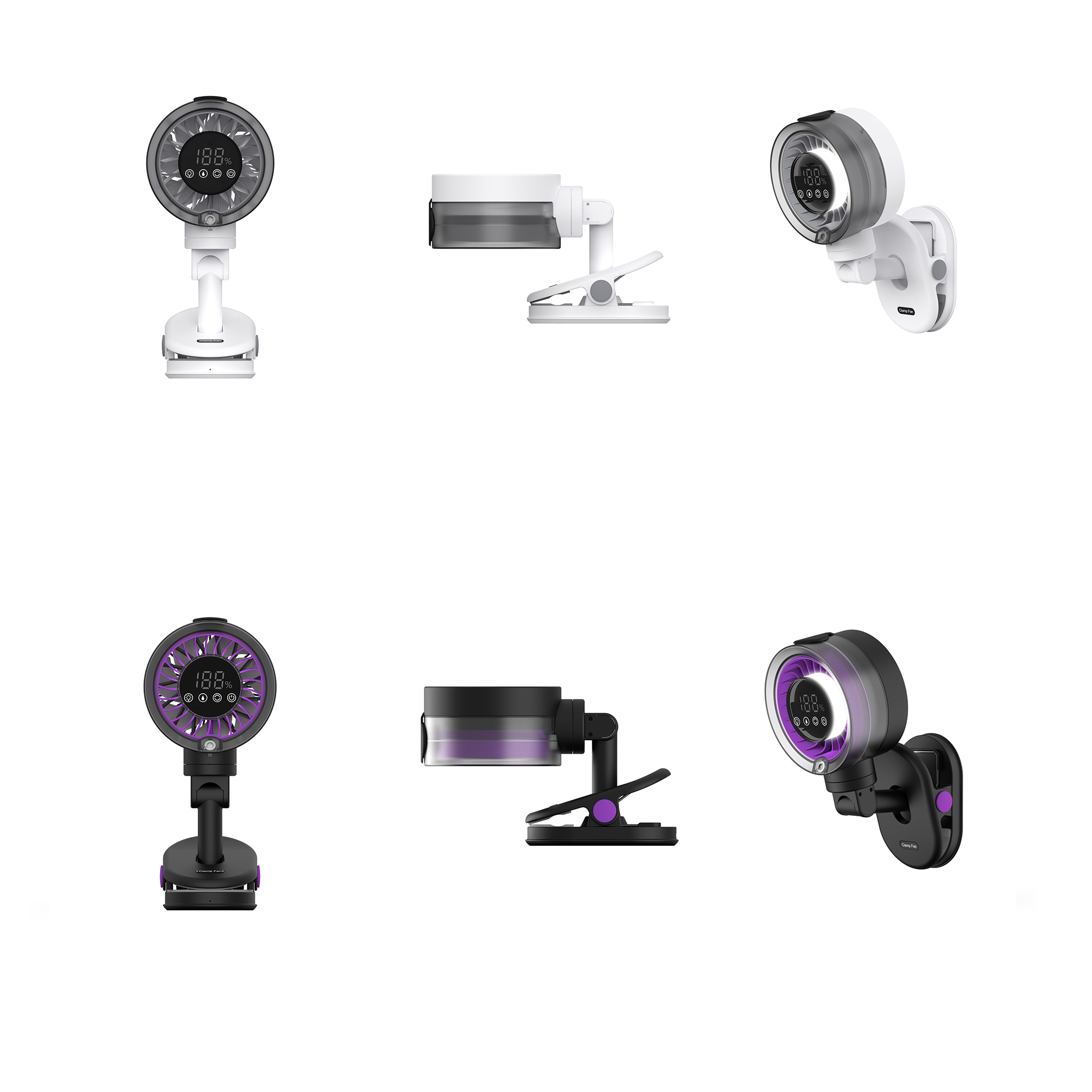 CF01 Clip Mist Fan