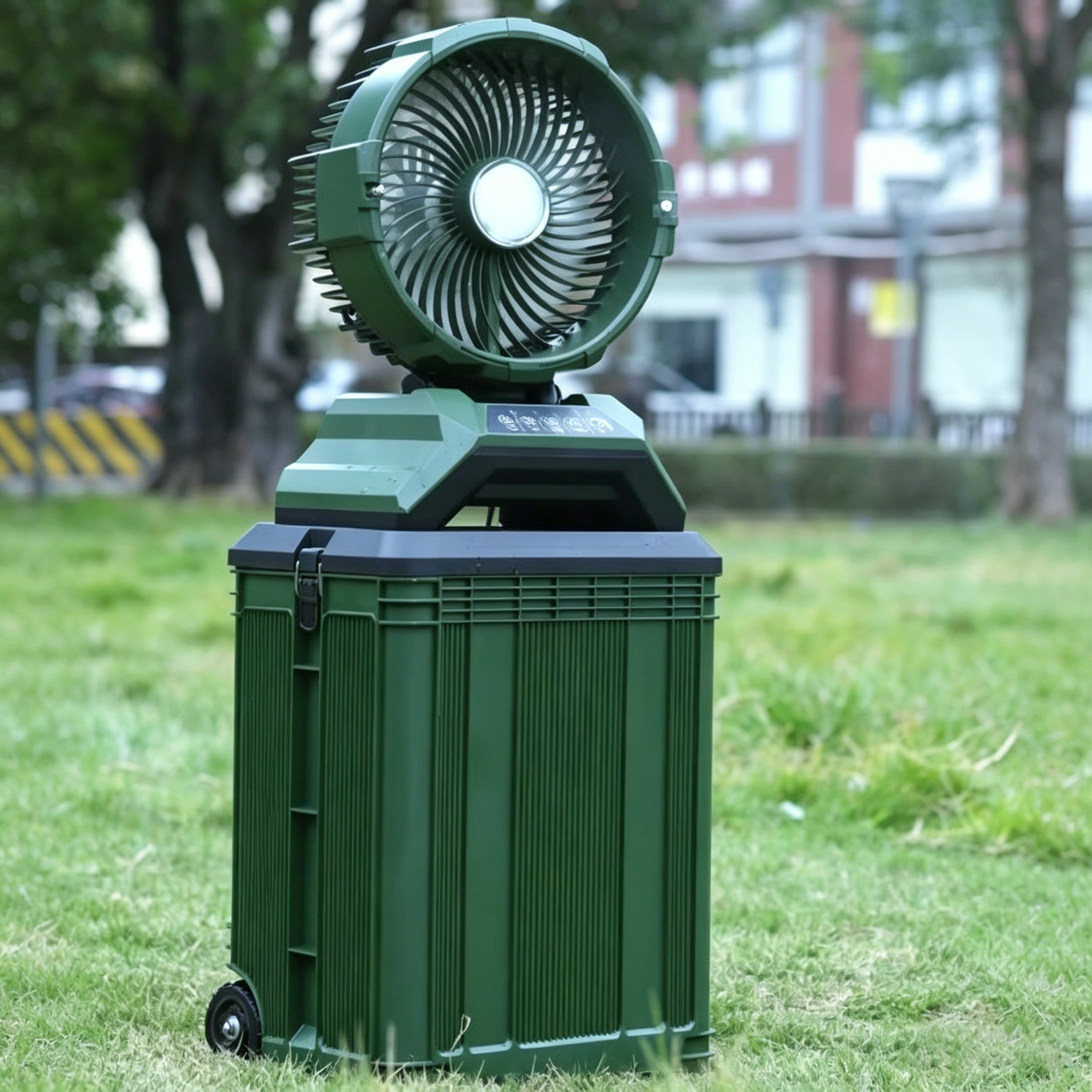 T32 30L Rolling Suitcase Mist Fan