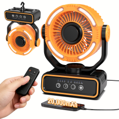 F919 20000mAh Rechargeable Electric Usb Portable Fan