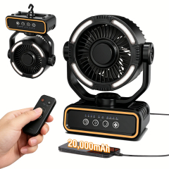 F919 20000mAh Rechargeable Electric Usb Portable Fan