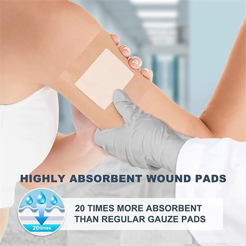 Alginate Dressing In Sheet, size 10 cm x 10 cm / 4"x 4", Advanced Wound Care Solution, Suitable for cuts and lacerations, Post Surgical Wounds