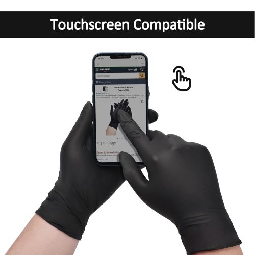 Disposable Exam Powder Free Nitrile Gloves-for Healthcare & Food Handling Use