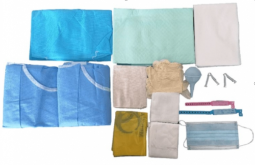 Disposable delivery kit