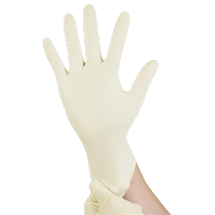 Disposable Sterile Surgical Gloves-Pre-Powdered Latex Surgical Gloves – Enhanced Grip & Comfort