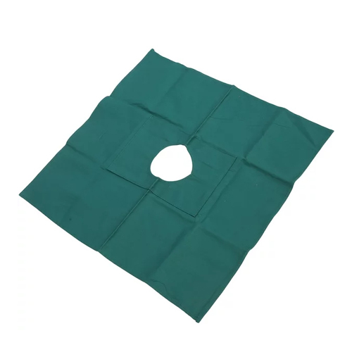 Disposable Surgical Drape with Hole-size 45 x 45 cm-for Dental Bibs, Nails, Tattoo, Dentist, Medical