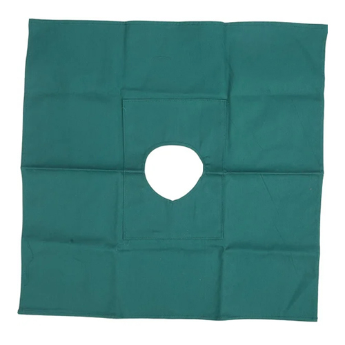 Disposable Surgical Drape with Hole-size 45 x 45 cm-for Dental Bibs, Nails, Tattoo, Dentist, Medical
