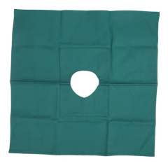 Disposable Surgical Drape with Hole-size 45 x 45 cm-for Dental Bibs, Nails, Tattoo, Dentist, Medical